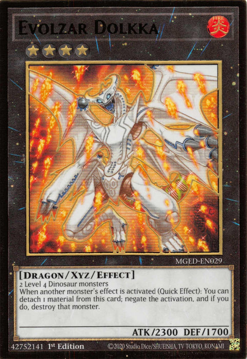 Evolzar Dolkka [MGED-EN029] Gold Rare - for just $0.25! 