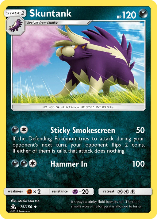Skuntank (76/156) [Sun & Moon: Ultra Prism] - for just $0.10! 