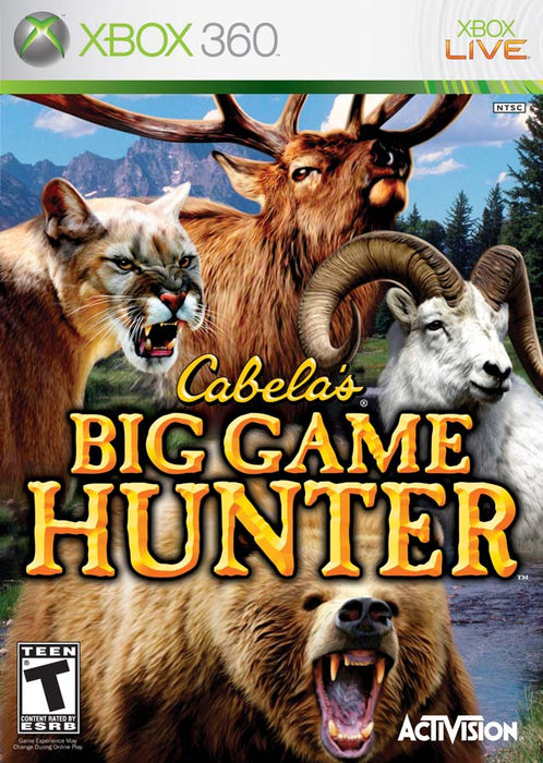 Cabela's Big Game Hunter (Xbox 360) - for just $0! 