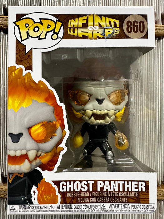 Funko Pop! Marvel Games Ghost Panther #860 Infinity Warps 2021 - for just $10! 
