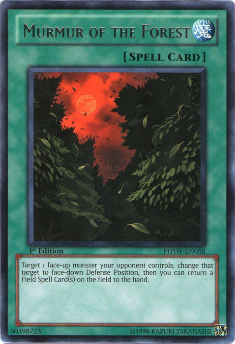 Murmur of the Forest [PHSW-EN058] Rare - for just $0.10! 