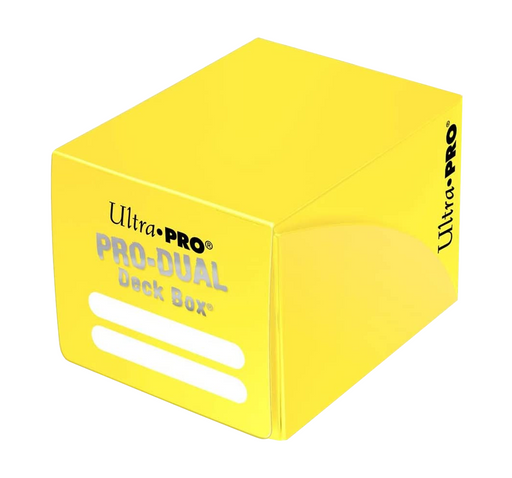Ultra PRO: Deck Box - PRO-Dual (Small - Yellow) - for just $0! 