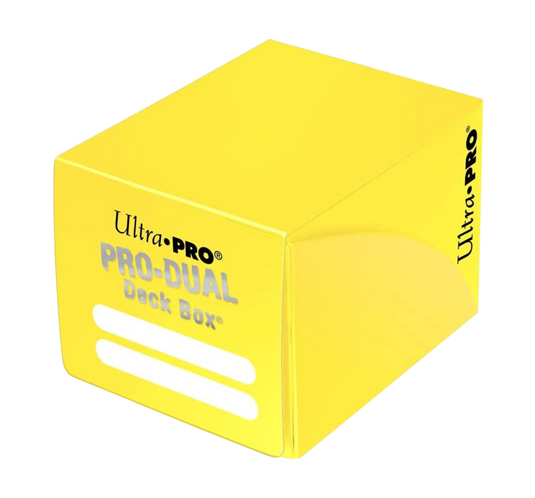Ultra PRO: Deck Box - PRO-Dual (Small - Yellow) - for just $0! 
