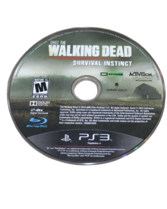 The Walking Dead: Survival Instinct – PlayStation 3 (PS3) - for just $7.99! 