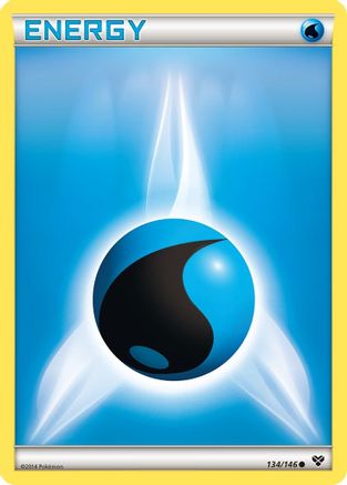 Water Energy 134/146 - XY Base Set - for just $0.25! 