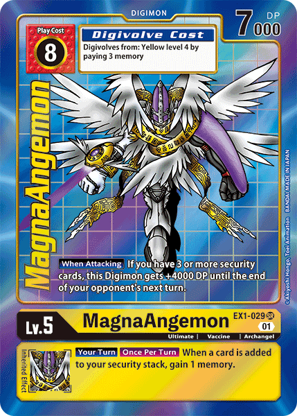 MagnaAngemon [EX1-029] (Alternate Art) [Classic Collection] - Just $0.55! Shop now at Retro Gaming of Denver