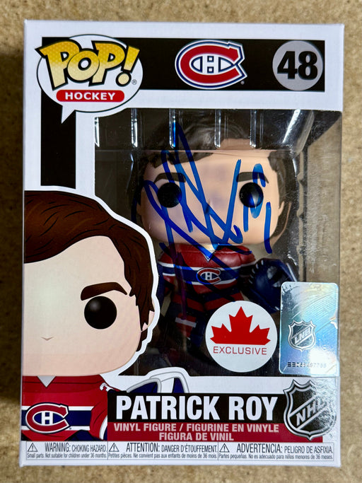 Patrick Roy Signed NHL Montreal Canadiens Funko Pop! Exclusive #48 With JSA COA - for just $300! 