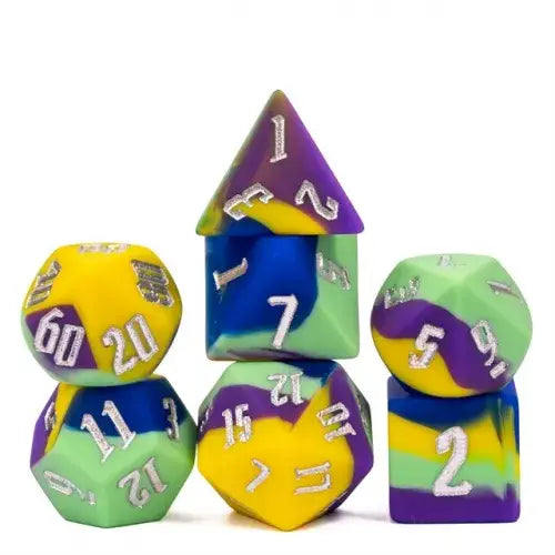 16mm Silicone RPG Dice Set - for just $29.99! 