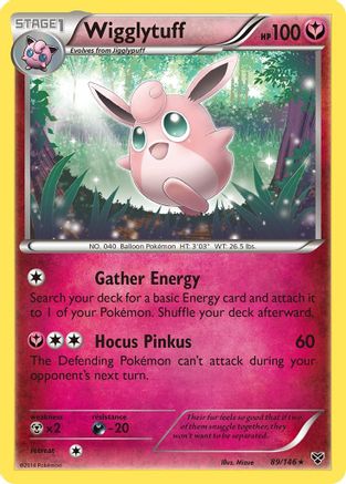 Wigglytuff 089/146 - XY Base Set Reverse Holofoil - for just $0.50! 