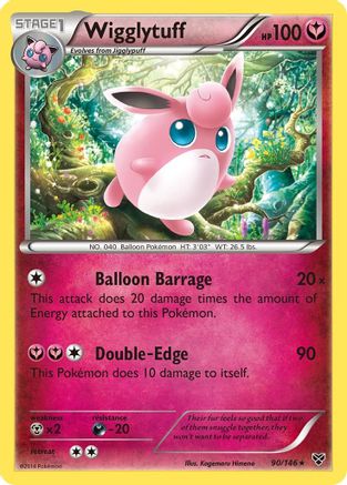 Wigglytuff 090/146 - XY Base Set - for just $0.53! 