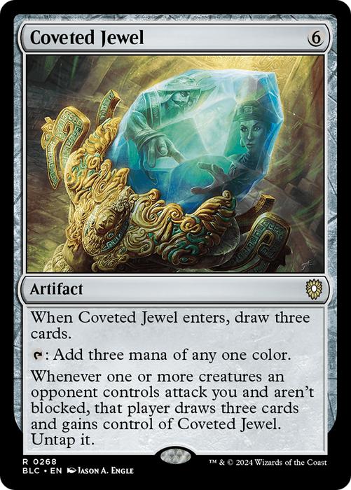 Coveted Jewel (BLC-268) - Bloomburrow Commander - for just $0.09! 