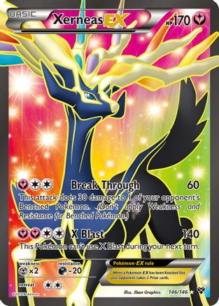 Xerneas EX (Full Art) 146/146 - XY Base Set Holofoil - for just $22.61! 