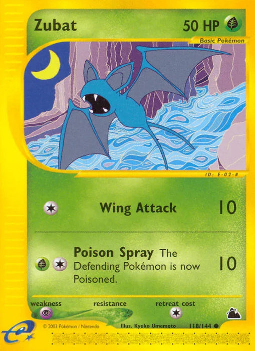 Zubat (118/144) [Skyridge] - for just $13.10! 