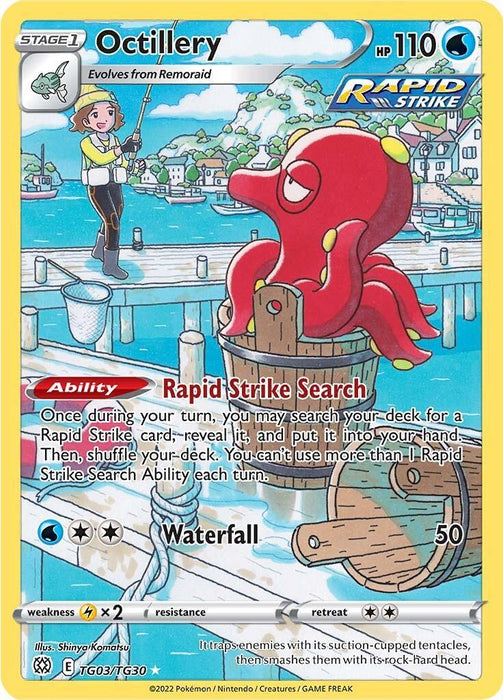 Octillery (TG03/TG30) [Sword & Shield: Brilliant Stars] - for just $1.05! 
