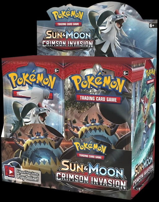 Sun & Moon: Crimson Invasion - Booster Box - for just $700! 