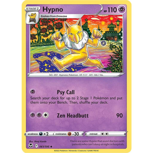 Hypno (061/195) [Sword & Shield: Silver Tempest] - Just $0.04! Shop now at Retro Gaming of Denver