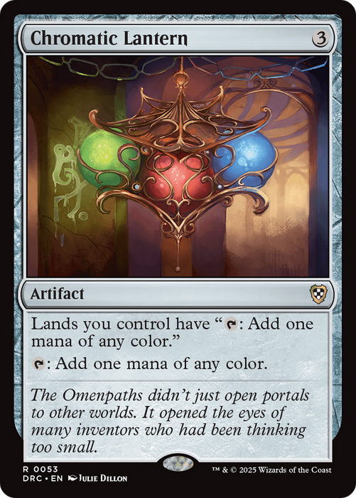 Chromatic Lantern (DRC-053) - Commander: Aetherdrift - for just $0.35! 