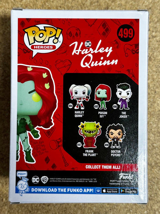 Funko Pop! DC Heroes Glow Poison Ivy #499 Animated Harley Quinn 2023 Exclusive - for just $25! 
