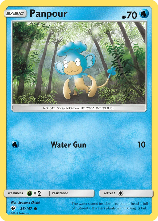 Panpour (36/147) [Sun & Moon: Burning Shadows] - for just $0.10! 