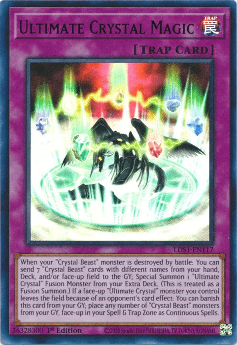 Ultimate Crystal Magic (Blue) [LDS1-EN117] Ultra Rare - for just $0.10! 