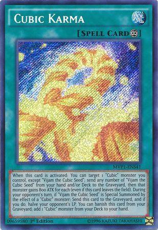 Cubic Karma [MVP1-ENS41] Secret Rare - for just $0.25! 