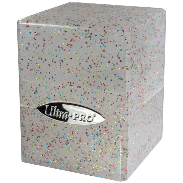 Ultra PRO: Satin Cube - Glitter Clear - for just $0! 