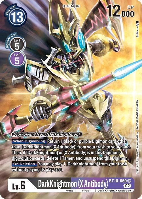 DarkKnightmon (X Antibody) [BT10-069] (Alternate Art) [Xros Encounter] - Just $2.85! Shop now at Retro Gaming of Denver