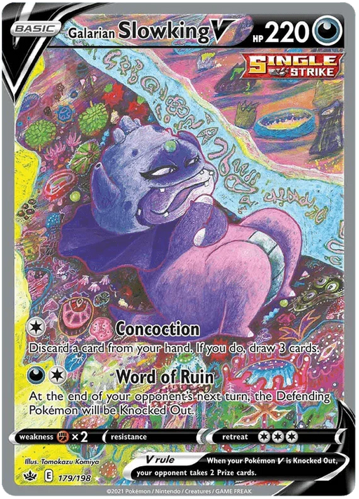 Galarian Slowking V (179/198) [Sword & Shield: Chilling Reign] - for just $42.90! 