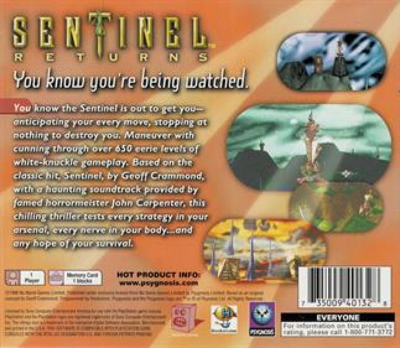 Sentinel Returns – PlayStation 1 (PS1)