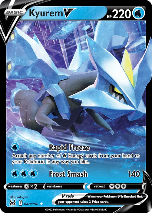 Kyurem V (048/196) (Jumbo Card) [Sword & Shield: Lost Origin] - for just $4.50! 