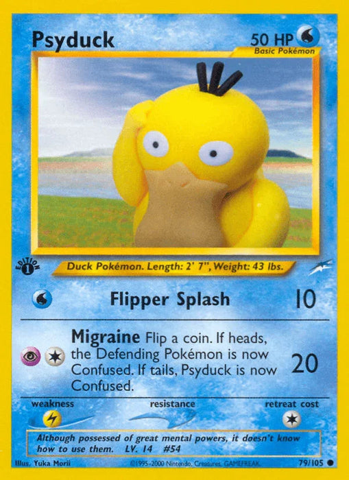 Psyduck (79/105) [Neo Destiny 1st Edition] - for just $1.55! 