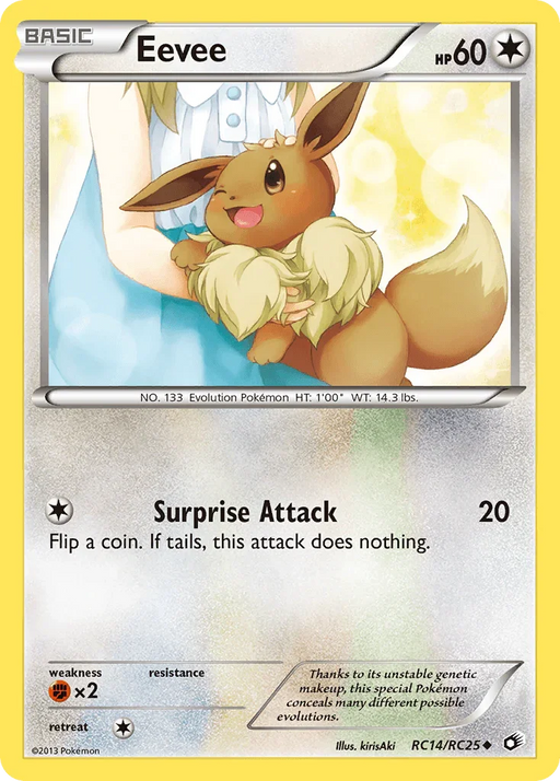 Eevee (RC14/RC25) [Black & White: Legendary Treasures] - for just $12.85! 