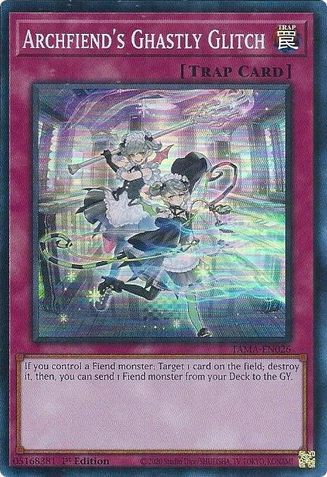 Archfiend's Ghastly Glitch [TAMA-EN026] Super Rare - for just $0.15! 