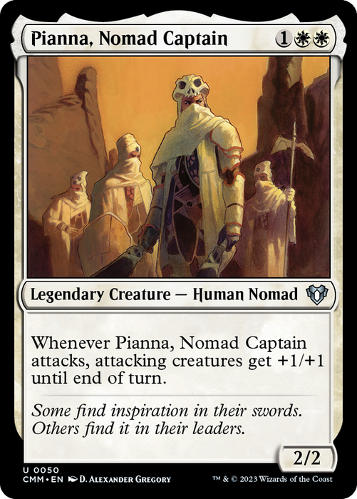 Pianna, Nomad Captain (CMM-050) - Commander Masters - for just $0.03! 