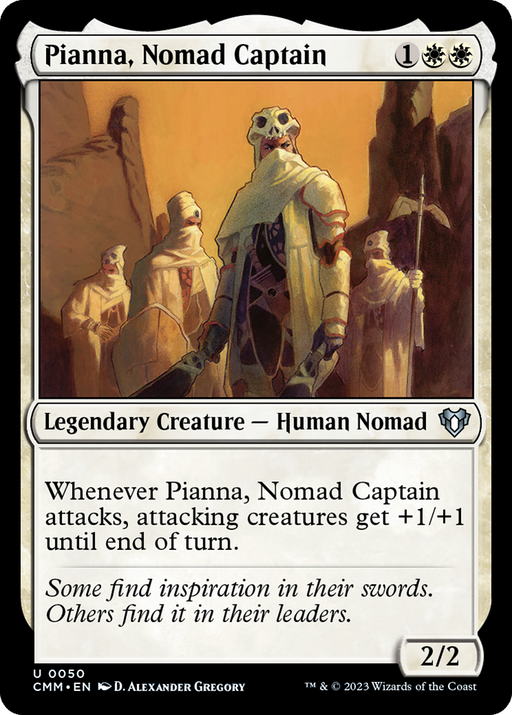 Pianna, Nomad Captain (CMM-050) - Commander Masters - for just $0.03! 
