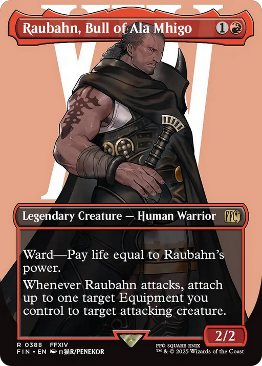 Raubahn, Bull of Ala Mhigo (FIN-388) - FINAL FANTASY (Borderless) - for just $0.51! 
