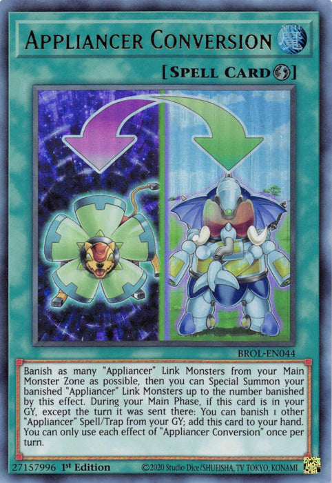 Appliancer Conversion [BROL-EN044] Ultra Rare - for just $0.10! 