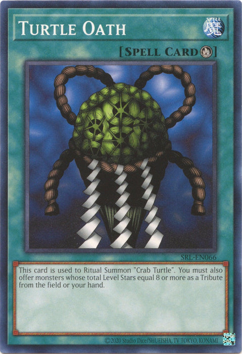 Turtle Oath (25th Anniversary) [SRL-EN066] Common - for just $0.10! 