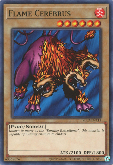 Flame Cerebrus (25th Anniversary) [MRD-EN111] Common - for just $0.10! 