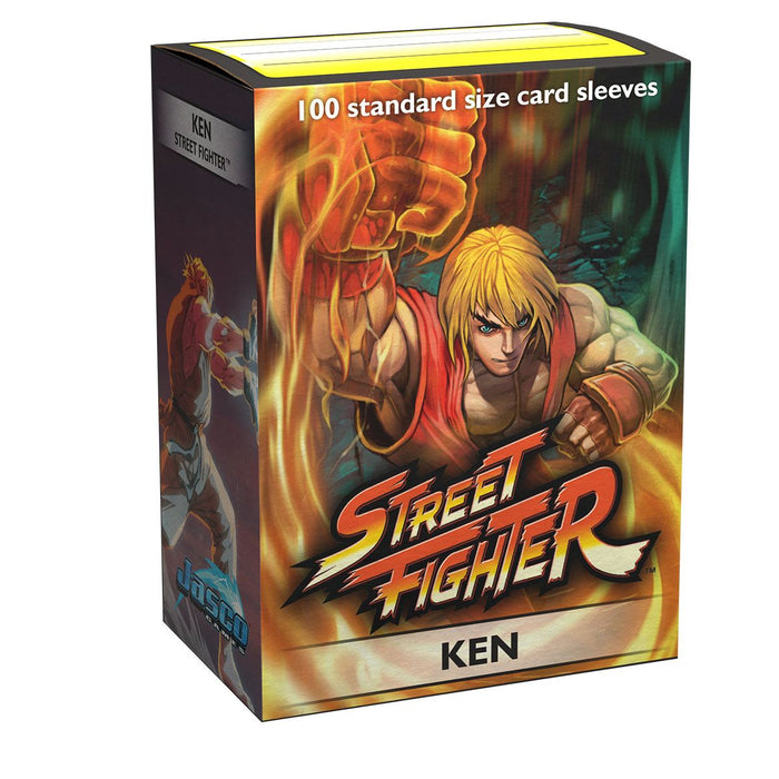 Dragon Shield: Standard 100ct Art Sleeves - Street Fighter (Ken) - Just $0! Shop now at Retro Gaming of Denver