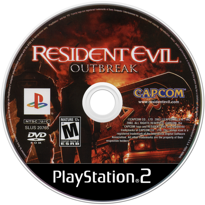 Resident Evil: Outbreak – PlayStation 2 (PS2) - for just $34.99! 