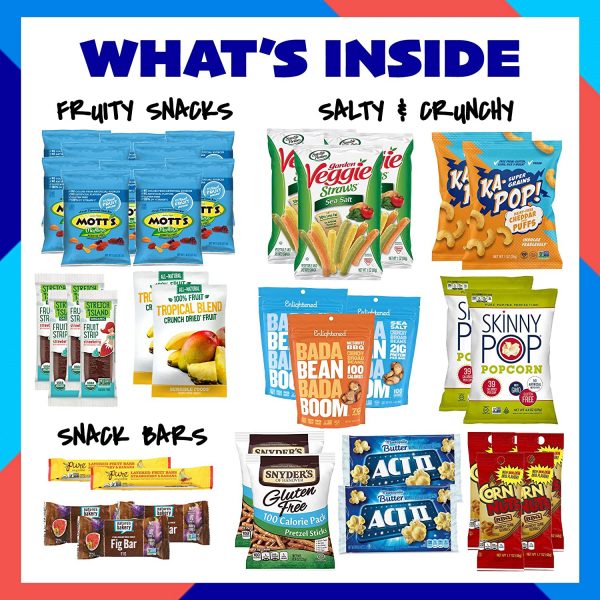Gluten Free Dairy Free Vegan Friendly Healthy Snack Care Package - for just $54.99! 