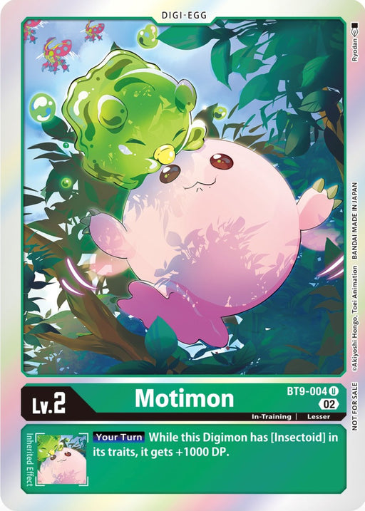 Motimon [BT9-004] (Official Tournament Pack Vol.8) [X Record Promos] - Just $0.09! Shop now at Retro Gaming of Denver