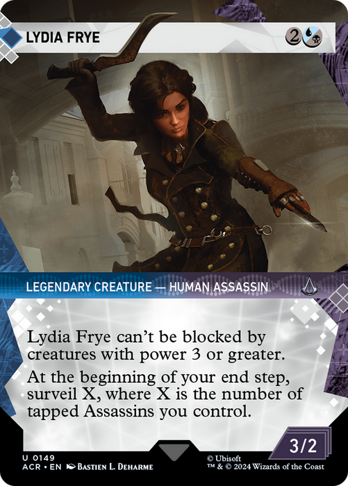 Lydia Frye (ACR-149) - Assassin's Creed: (Showcase) (Borderless) - for just $0.05! 