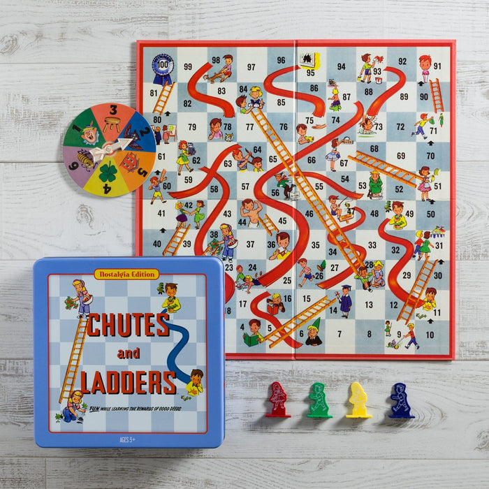 Chutes and Ladders - Nostalgia Tin - for just $29.99! 