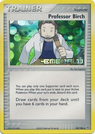 Professor Birch (82/106) (Stamped) [EX: Emerald] - for just $3.40! 