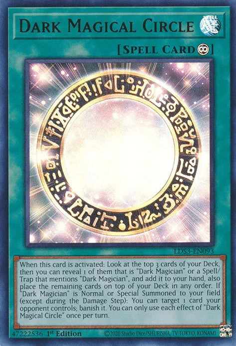 Dark Magical Circle [LDS3-EN093] Ultra Rare - for just $0.20! 