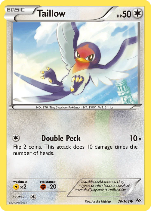 Taillow (70/108) [XY: Roaring Skies] - for just $0.10! 