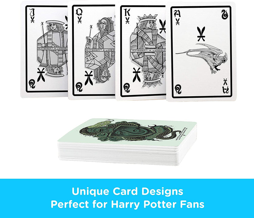 Aquarius Playing Cards: Harry Potter - Slytherin - for just $6.99! 
