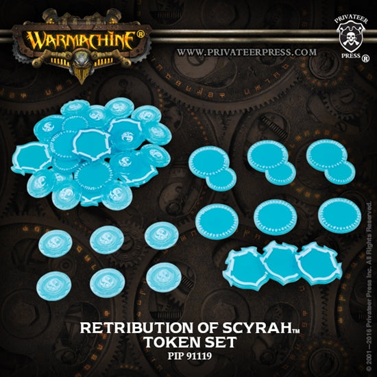 Warmachine: Retribution of Scyrah Token Set - for just $14.99! 